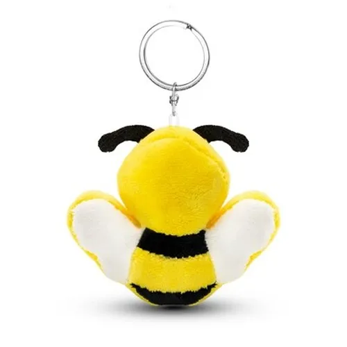 Abeille en peluche RPET, porte-clés | Miro