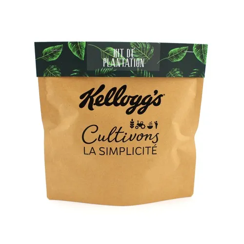 Pop-up Publicitaire Grand Format avec Graines à Planter