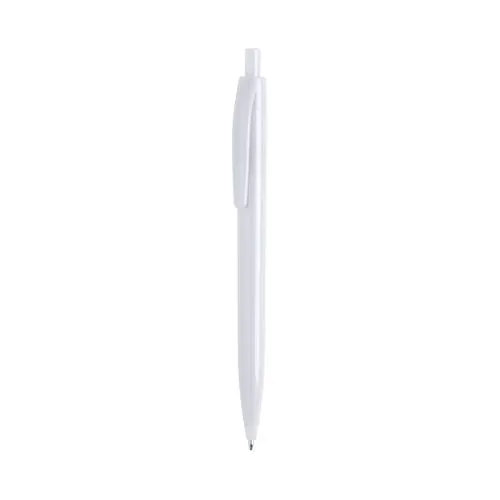 Stylo à bille BUDGET - Blanc