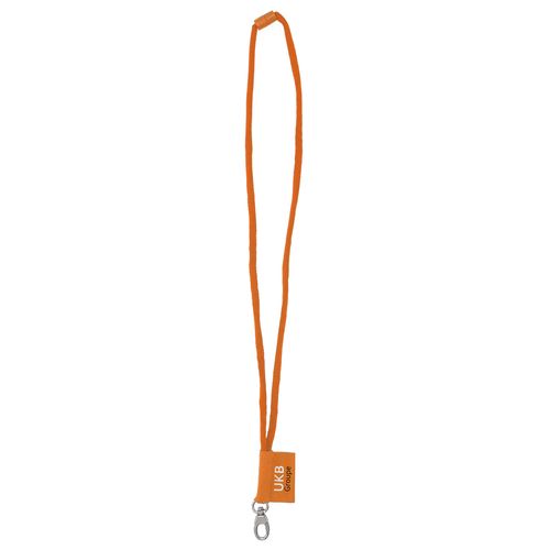 Lanyard Rond Personnalisé en Polyester - Tissage 3 Couleurs