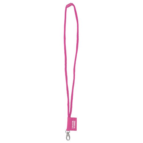 Lanyard Rond Personnalisé en Polyester - Tissage 3 Couleurs