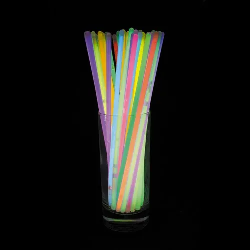 Tube de 100 Bracelets Lumineux Assortis - Événements & Animations
