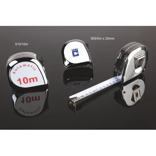 Mètre Ruban Chromé Magnétique Premium - Personnalisable