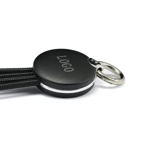 Câble de Charge 3-en-1 avec Logo Lumineux Personnalisé