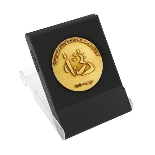 Chevalet Médaille Personnalisable Ø70mm - Sérigraphie sur Demande