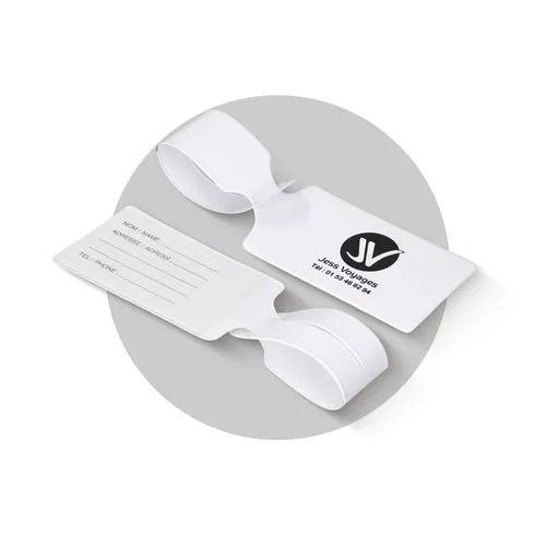 ÉTIQUETTE À BAGAGE PVC FLEX