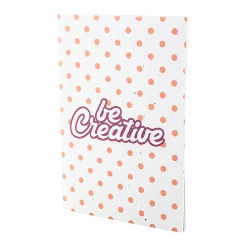 carnet de notes personnalisé en papier ensemencé CreaNote A5 Seed