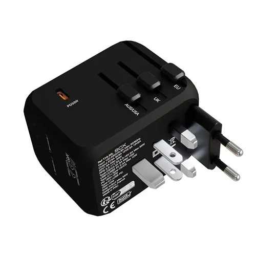 Adaptateur de voyage universel 33W