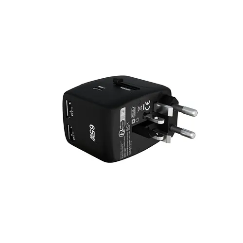 Adaptateur international 65W + câble