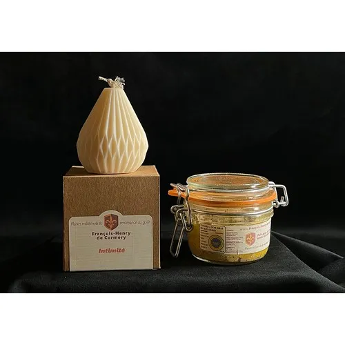 Verrine de Foie Gras Entier Personnalisable 120g - Cadeau d'Affaires