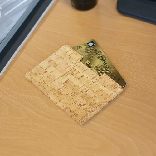 PORTE CARTE SIMPLE LIEGE - MADE IN EUROPE