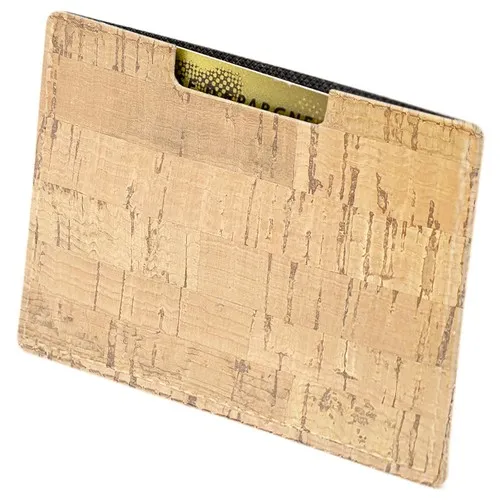 PORTE CARTE SIMPLE LIEGE - MADE IN EUROPE