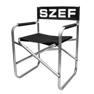 Fauteuil Metteur en Scène Alu Personnalisable - Fabrication Europe