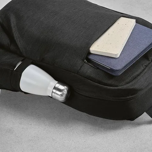 Sac à dos Vilnius 18L rPET. Poche avant. Poche ordinateur  17"