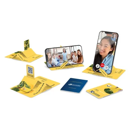 Support Smartphone Pop-Up Personnalisable - Carte Publicitaire