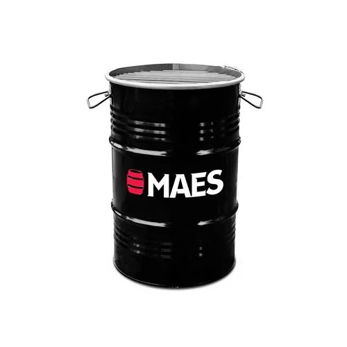 Barbecue Baril Noir 60L Personnalisable | Cadeau d'Entreprise Original