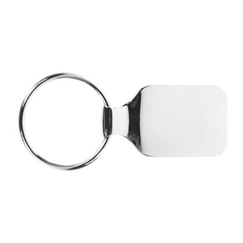 Porte-clés Rectangulaire Métal avec Coffret Cadeau - Personnalisable