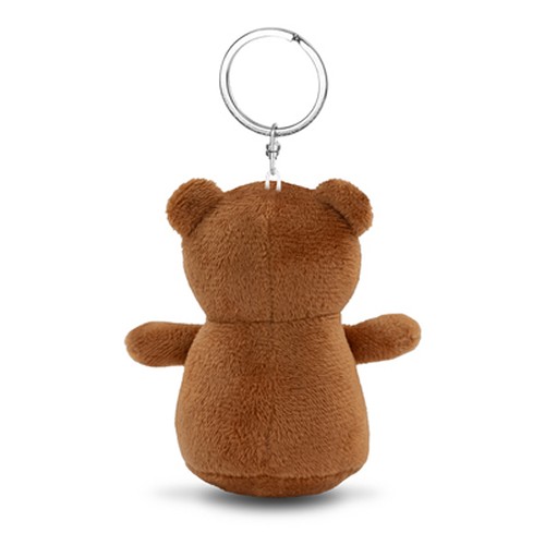 Porte-clés Ours en Peluche Personnalisable - Cadeau Publicitaire