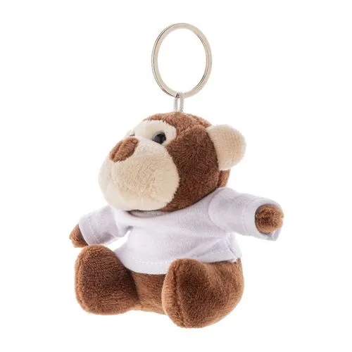 porte-clés singe en peluche ApeFob