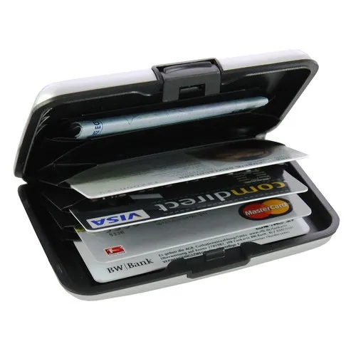 Porte-Cartes Sécurisé RFID Aluminium - Protection Anti-Piratage