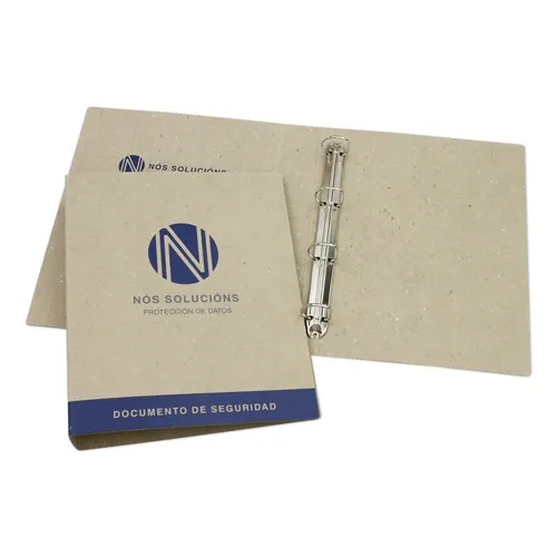 Classeur Personnalisé par Sérigraphie - Support de Communication Pro