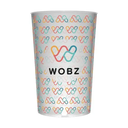 Gobelet réutilisable personnalisé 40cl Stadium - Quadrichromie