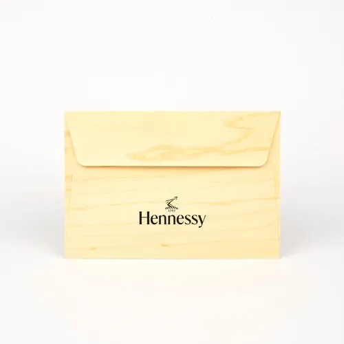 Enveloppe Bois Rectangulaire Personnalisée - Made in France