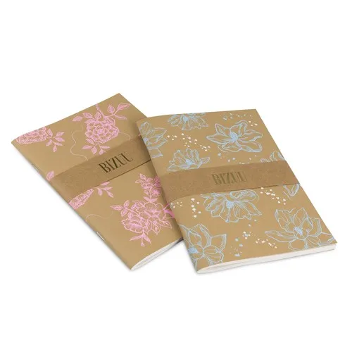 Cahiers Agrafés Écologiques Personnalisables - Papier Recyclé