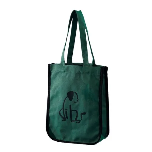 Sac Shopping Pliable Chien - Personnalisable par Sérigraphie