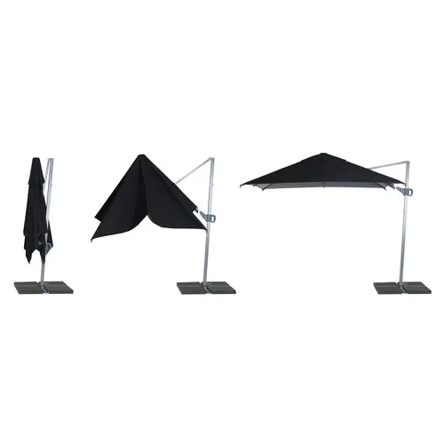 Parasol Déporté 3x3m Personnalisable - Support Publicitaire Terrasse