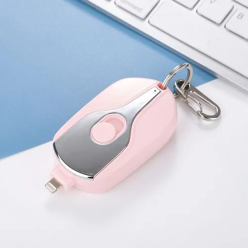 Power Bank Induction Lumineux Personnalisable - Charge Sans Fil 15W