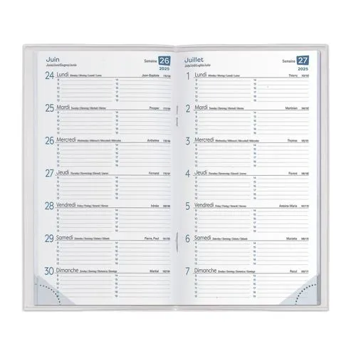 AGENDA 15 J PVC STANDARD