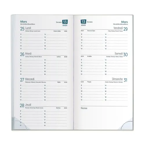 AGENDA 8 J PVC STANDARD