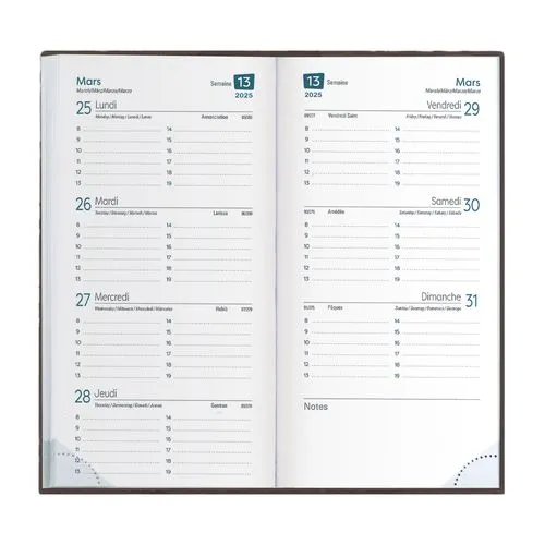 AGENDA 8 J PVC VERNI