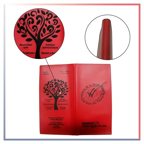 AGENDA + COUVERTURE 2 VOLETS - Impression recto/verso 1 couleur