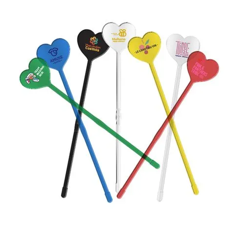 AGITATEUR COCKTAIL COEUR SPATULE 190 mm