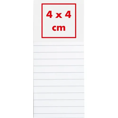 Aimant pour réfrigérateur avec notes HELGE