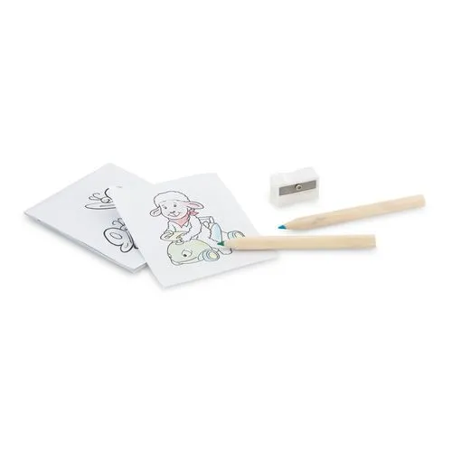 ANIM. Set de coloriage dans une boîte carton
