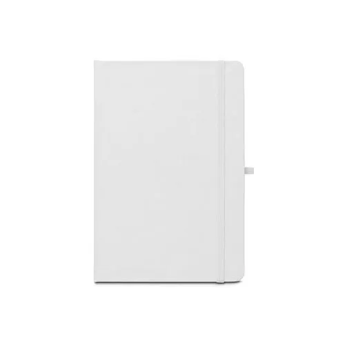 ANNE SUB. Cahier A5 en polyester recyclé (100% rPET) 300D, idéal pour la personnalisation par sublimation