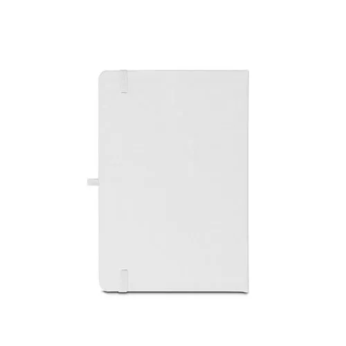 ANNE SUB. Cahier A5 en polyester recyclé (100% rPET) 300D, idéal pour la personnalisation par sublimation