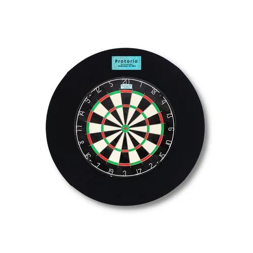 Anneau Catch 4 pièces noir pour Dartboard avec logo