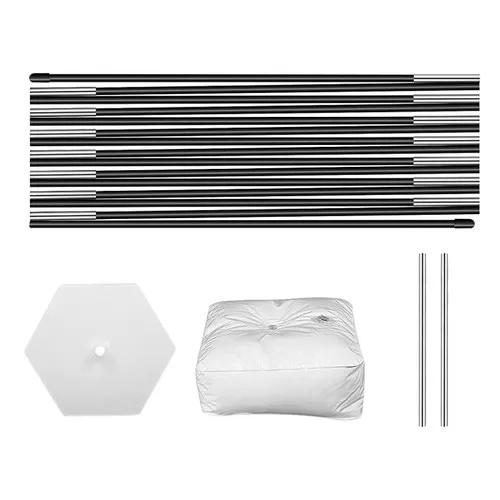 Arche à ballons avec bases lest à eau 274*300 cm