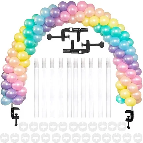Arche à ballons fixation sur table H120 cm