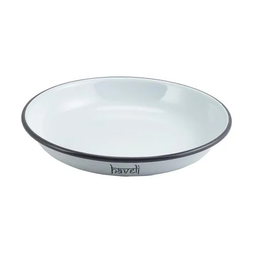 Assiette à riz/pâtes en émail (24 cm)