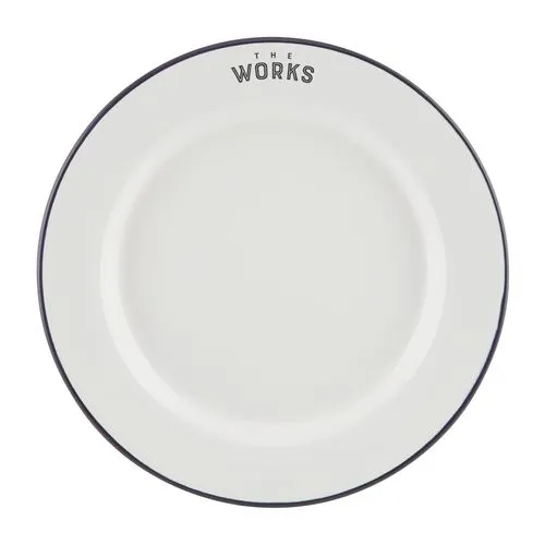 Assiette en émail (24cm)