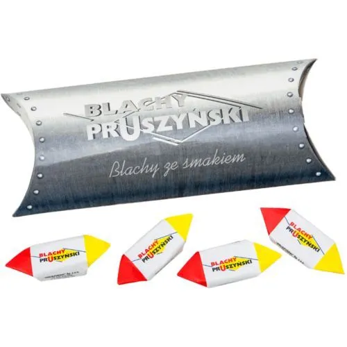 Caramels dans une taie d'oreiller