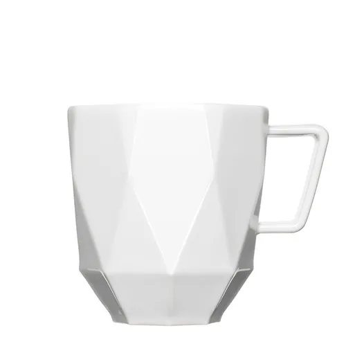 Mug Porcelaine Polygonal Premium 200ml - Personnalisable Multi-Techniques
