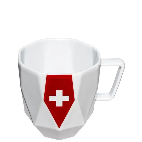 Mug Porcelaine Polygonal Premium 200ml - Personnalisable Multi-Techniques