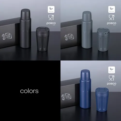 SCANDIC SET : MUG POUR CAFÉ ET THERMOS