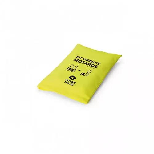 Kit Sécurité Motard Haute Visibilité Personnalisé - Gilet Normé EN20471